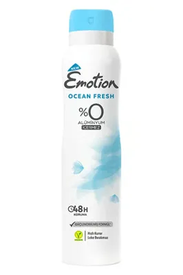 Emotion Deodorant Ocean Fresh 150 Ml - 3 Adet