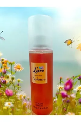 Lure YENİ ÜRÜN EFSANE KOKU CASHMERE BODY MİST VÜCÜT SPREYİ 200 ML