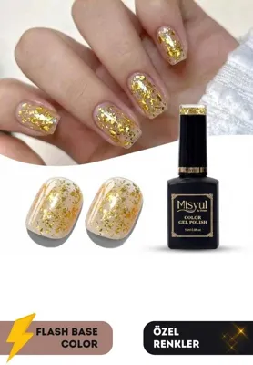 misyul UV Led Kalıcı Oje Nail Art 15 ml Flash Base Color F03