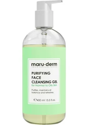 Odea Maruderm Karma ve Yağlı Ciltler Için Yüz Yıkama Jeli – Salisilik Asit ile Arındırıcı Günlük Temizleyici, Bitki Proteinleriyle, 400 ml