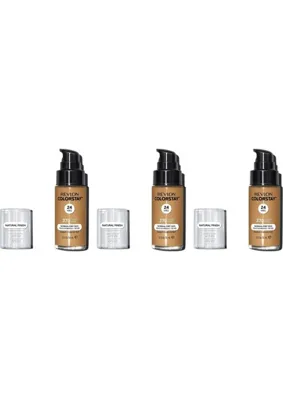 Revlon Colorstay Normal ve Kuru Ciltler Için Spf 20 Fondöten 370 Toast 3 x 30 ml