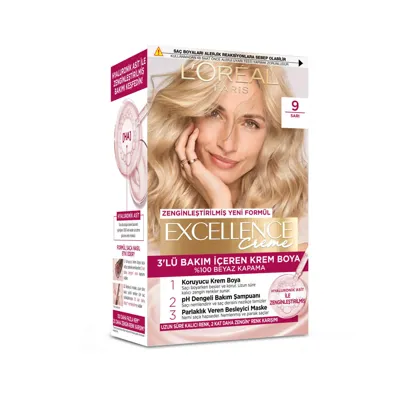 L'Oréal Paris Excellence Creme Saç Boyası Sarı 9