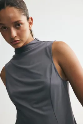 H&M Modal Karışımlı ve Yarım Balıkçı Yakalı Üst