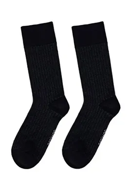 Derimod Erkek Siyah Bambu Çorap 000A2C35176F