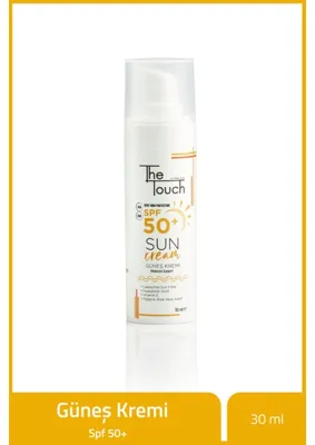 The Touch By Seda Altın The Touch Güneş Kremi Spf 50+ Tüm Cilt Tipleri İçin Nemlendirici Özellikli 30 ml