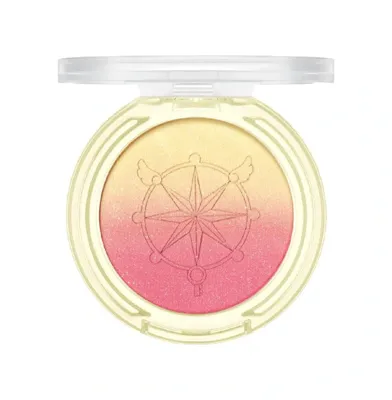 Diğer Işıltılı, İki Tonlu Highlighter Allık Pure Blushed Custom Cheek 005 Dreamy Cherry