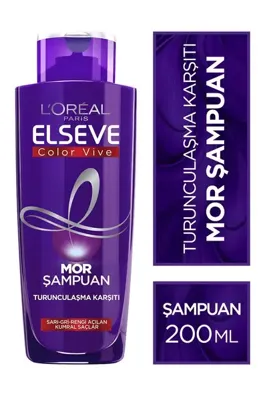 ELSEVE ANTİ-ORANGE PURPLE SHAMPOO 200 ML--HİDDEN BEAUTY-- CHARMS343
