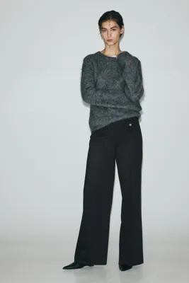 H&M Düz Paça Pantolon