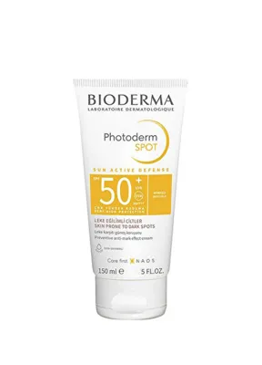 Bioderma Photoderm Spot 50+ Faktör Leke Karşıtı Lekeli Ciltler İçin Renksiz Güneş Koruyucu Krem 150 ml