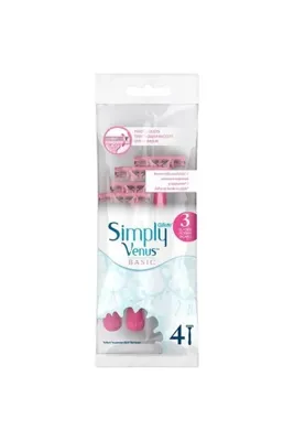 Genel Markalar Simple Venüs 3 Basic 4Lü Poşet