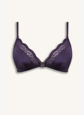 DeFacto Dantel Detaylı Saten Kapsız Pedsiz Balensiz Bralet