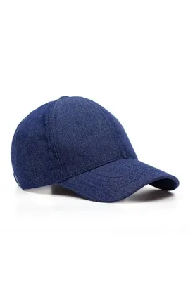 LEAN CAP Lacivert Kot Kumaş Ayarlanabilir Standart Beden Suya Dayanıklı Yazlık Şapka