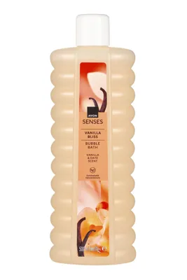 AVON Senses Vanilla Bliss Vanilya ve Hurma Kokulu Banyo Köpüğü 500ml