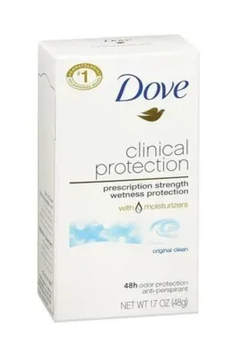 Dove Clinial Protection With 1/4 Moisturizers Antiperspirant (48hr) Kadın Deodorant 1,7 oz 48gr