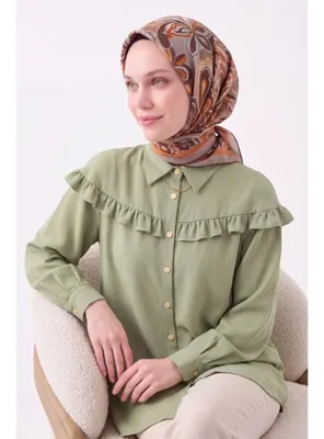 Silk Home Velora Eşarp Aura Floral Vizon