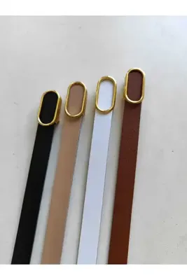 BRAND&BELT takım ince kemer modeli