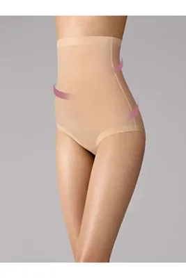 Wolford Kadın Bej Tulle Control Panty High Wais Korse