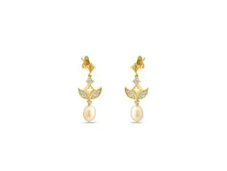 Safir Mücevher Deep Sea Tasarım İnci Küpe