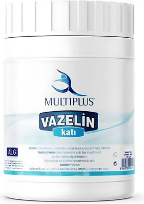 Multiplus Katı Vazelin - Nemlendirici, Saf Parafin İçeren, 1000 ml, Karma Ciltler İçin Günlük Kullanıma Uygun