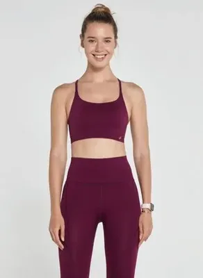 Jerf 1.J02.BBR0137 Pine Klasik Yaka  Dar Kalıp  Mor Kadın Bralet Sütyen