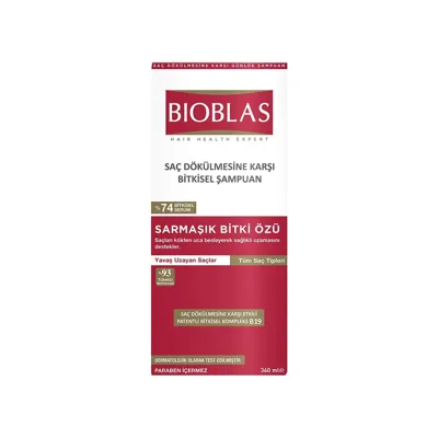 Bioblas Saç Dökülmesine Karşı Bakım Şampuanı 360 ml
