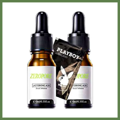 Bezos Zeropore Instant Perfection Serum - Boyun Dekolte Yüz Cilt Bakım Genç Serumu 30 Ml X 2 Adet + Jel Nxrlvng