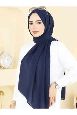 asia collection DÜZ ŞİFON ŞAL