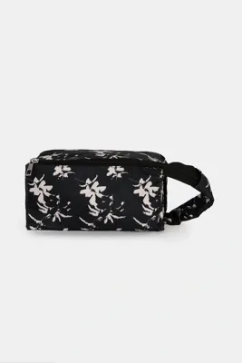 İcone Bag Makyaj Çantası, Baskılı Polyester Makyaj Çantası, Fermuarılı Kutu Şeklinde Makyaj Çantası