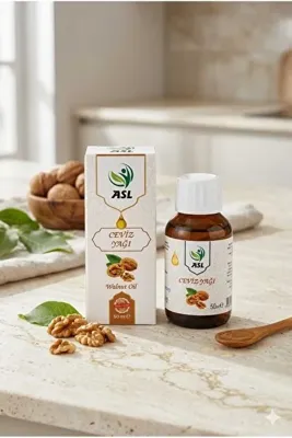 Genel Markalar Ceviz Yağı 50 ml %100 Saf Doğal Soğuk Pres Bitkisel Bakım Yağı | Cilt, Saç ve Masaj İçin