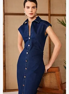 Sarar Woman Soremo Kot Elbise