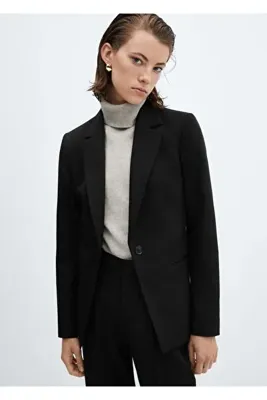MANGO Woman Fitted Kesim Ceket