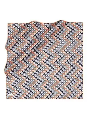 Cacharel Gri Kadın Geometrik Desen Eşarp 9050313951