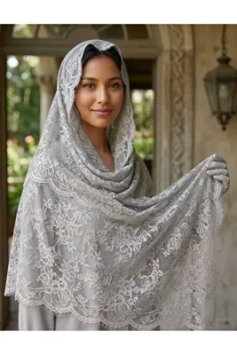 SAMARA SCARF DANTELLİ ŞAL
