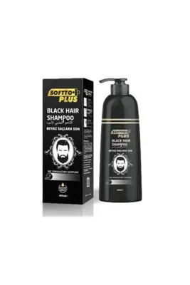 Softto Plus Siyah Saç Şampuanı 350 ml