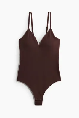 H&M Dolgulu Kuplu Dikişsiz Thong Body