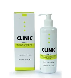 Clinic Professionel Pyroo Yüz Temizleme Jeli 250 ml