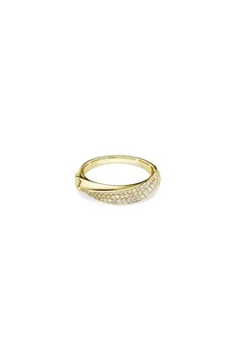 Swarovski 5746015 Yüzük Classıca:Rıng Gold Lıne Whı/Gos 55