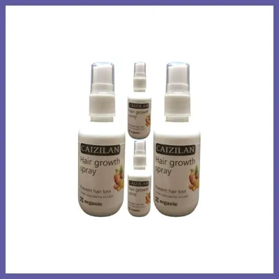 Diğer Bezos Caizilan Hair Growth Spray 4 Adet Zencefil Özlü Saça Boyut Spreyi 50 Ml Nıda