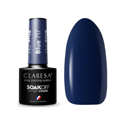 Claresa Kalıcı Oje Blue Derin Koyu Mavi 717 5gr