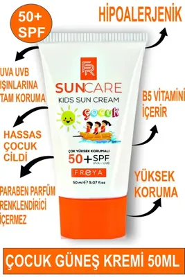 Freya Kids Suncare Kids Sun Cream 50ml Çocuk Güneş Kremi 50ml