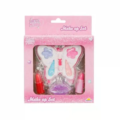 NessiWorld 4276 Pretty Pinky Kelebek Makyaj Seti -NessiWorld