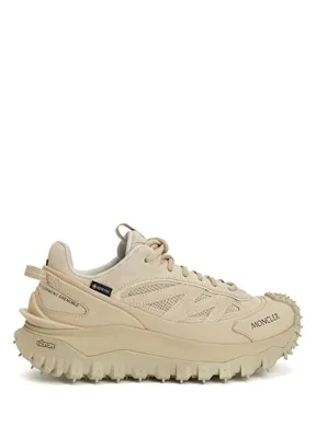 Moncler Bej Kadın Deri Sneaker