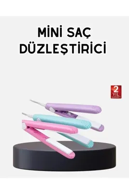 Valor Seyahat Tipi Mini Saç Düzleştirici – Seramik Kaplama, Hızlı Isınma, Kompakt Tasarım