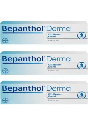 Bepanthol Derma Cilt Bakım Kremi 30 gr 3 Adet