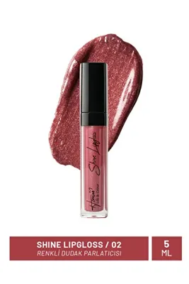 homm Dudak Parlatıcısı, Yoğun Parlaklık, Işıltılı Görünüm Shine Lipgloss 5 ml
