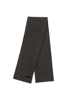 Silk and Cashmere Galaksi Mavisi Norway Saf Kaşmir Kalın Örgü Dar Atkı
