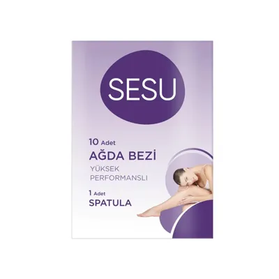 Sesu Ağda Bezi 10 Adet