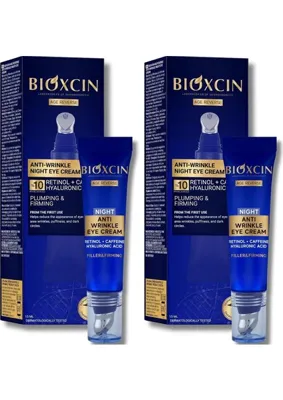 Die Grup Tr Age Reverse Gece Göz Kremi 15 ml – Retinol, Kolajen, Hyaluronik Asit ve Bitkisel Kompleks Içerikli – Kırışıklık Karşıtı ve Aydınlatıcı Etki (2 Paketi)