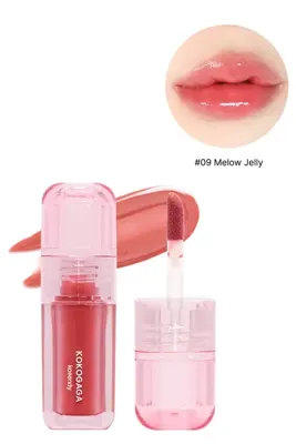 Korendy KOKOGAGA - Nyang Jelly Glow Tint #09 Melow Jelly - Kuşburnu Meyvesi Özlü Parlak Görünümlü Jel Dokulu Tint 4g