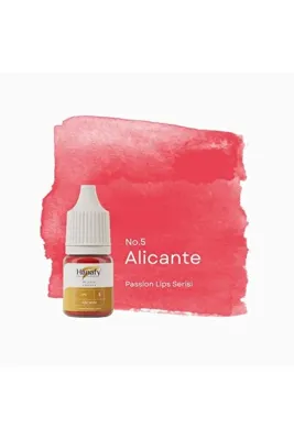 HANAFY Passion Lips Alicante No5 Kalıcı Makyaj Dudak Pigmenti - 5ml